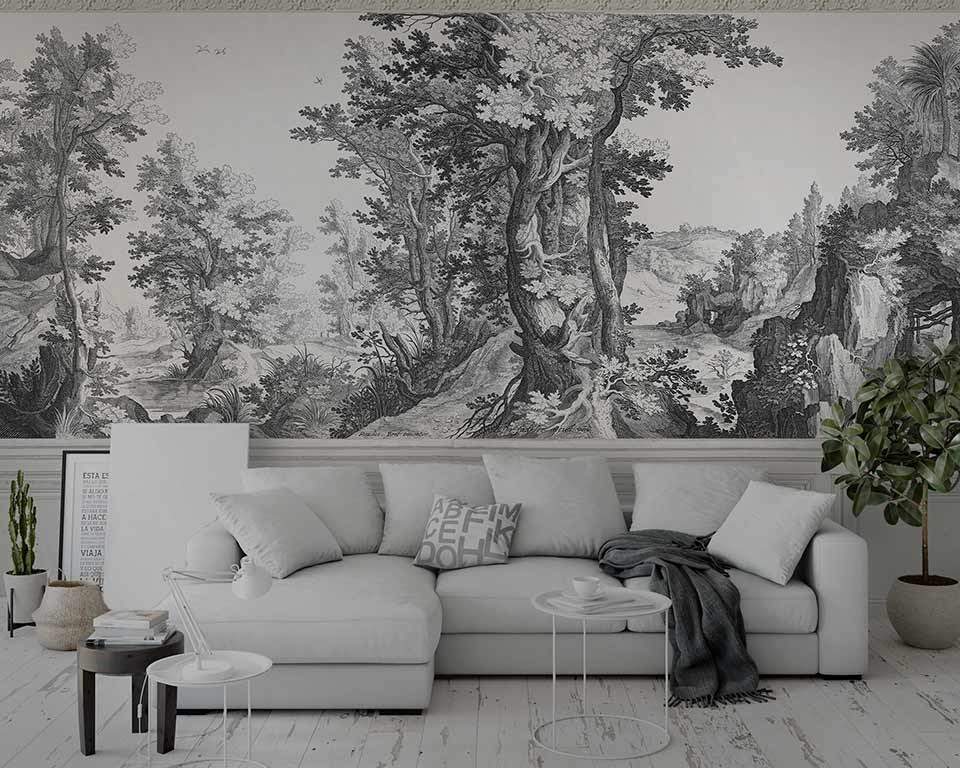 Our panoramic forest wallpapers