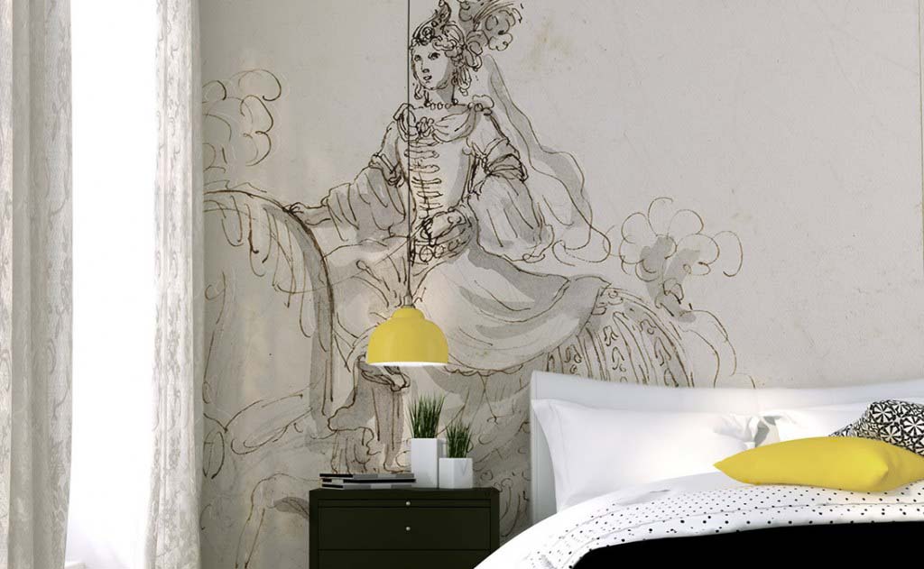 5 ideas for headboard wallpapers