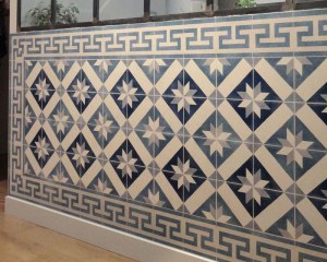 Ciment tiles /1 - Wallpaper mural