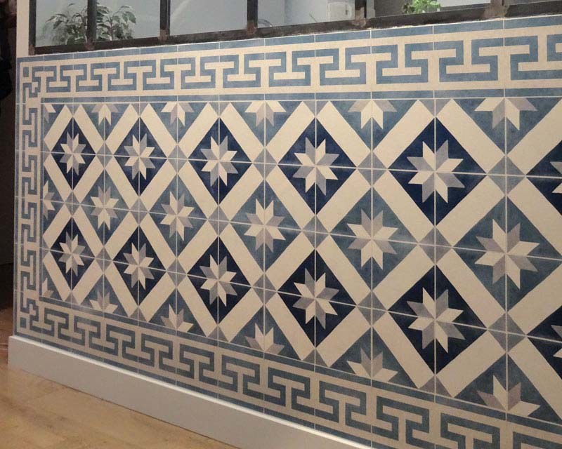 Ciment tiles /1 - Wallpaper mural