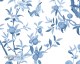 Chinoiserie in grisaille - Blue and white - Wallpaper