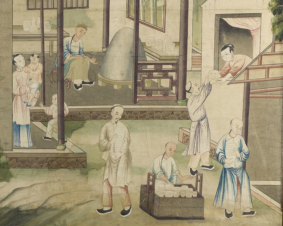 Chinese wallpaper N°6 - Decorative Panel 