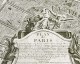 Paris 1739 - Full map - Wallpaper mural