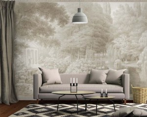 Swan lake - Wallpaper mural