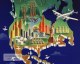 Poster di Air France 1951 - Nord America